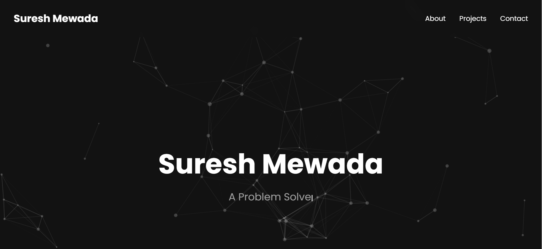 Personal Portfolio Website Screenshot